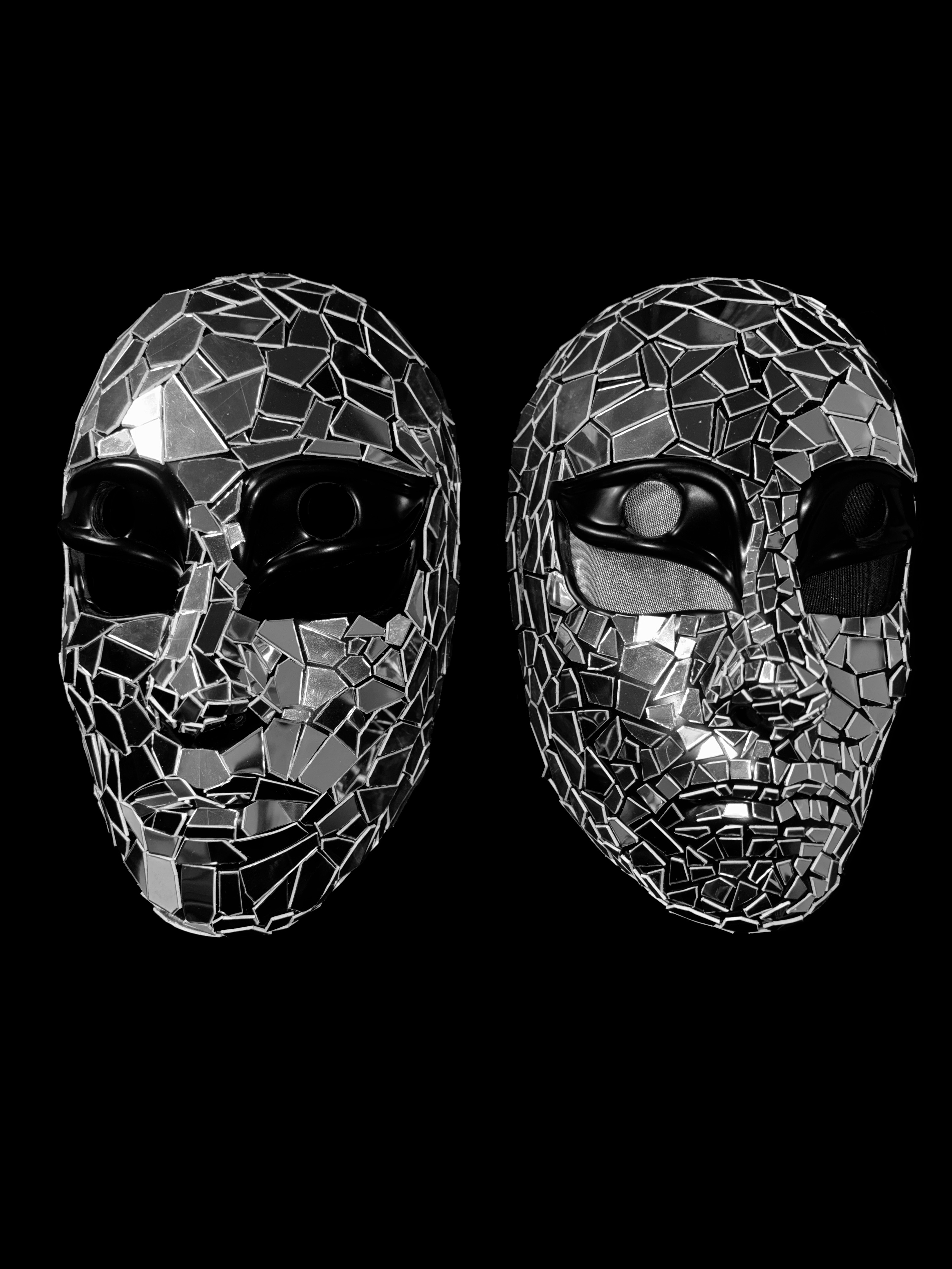 Premiers prototypes du masque